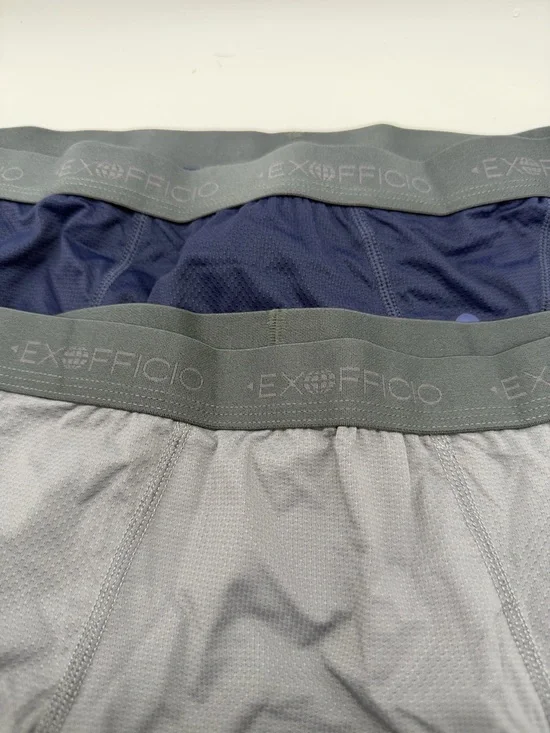 (2) Exofficio Men's Original Performance Boxer Briefs Duo Give n Go 2.0 4 Pair - Picture 6 of 8